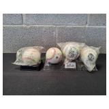 George Brett Baseballs w/ Babe Ruth