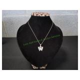 Sterling Silver Butterfly Pendant Necklace