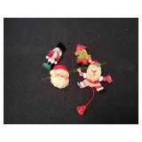 Vtg Festive Holiday Pins