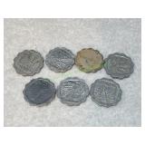 (7) Isreal 1 Agora Coins