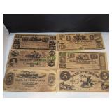 Florida Currency 1832-1863 Replicas