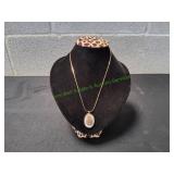 Vtg Reed & Barten Damascene Pendant
