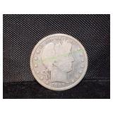 1907 Barber Half Dollar