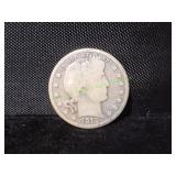 1912 Barber Half Dollar