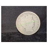 1907-O Barber Half Dollar