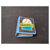 Mini Baseball Card Collectors Album w/ Cards