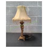 Vtg Regency-Style Figural Lamp w/ Shade