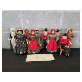 Vtg Hickory Nut Dolls