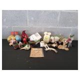 Vtg Ceramic & Porcelain Animal Figurines & More