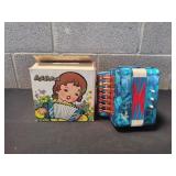 Vtg Hero Child-Size Accordion, Blue