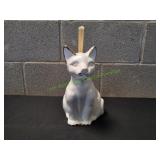 Ceramic Cat Toilet Brush Holder