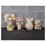 Vtg Angel Figurines & More
