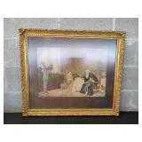 Framed Renaissance Style Art Work