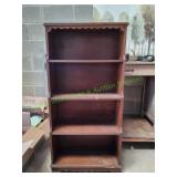 Vtg 4-Tier Bookshelf