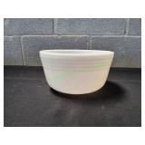 Vtg Pyrex White Milk Glass Mixing Bowl