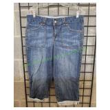 Faded Glory Denim Capris, Sz 10