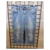 Hot Kiss Denim Capris, Sz 13