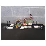 Lemax Street Lamps, Fire & More