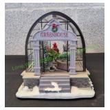 LED Christmas Village Greenhouse