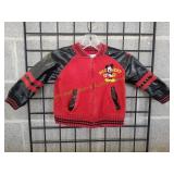 Vtg Disney Mickey Mouse Red Jacket, Sz 3T