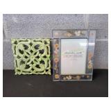 Wooden Wall Art w/ Alexander Scott Photo Frame