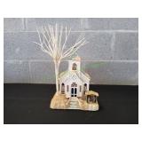 Avon Holiday Splendor Lighted Fiber Optic Church