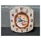 Sears&Roebuck Country Coordinates Ceramic Clock