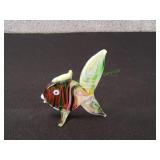 Vtg Hand-Blown Glass Fish Figurine