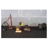 Vtg Musical Instrument Figurines