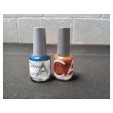 (2) New Caramia Nail Lacquer