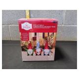 Holiday Time Inflatable Christmas Gnome Trio