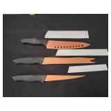 3pc Copper Chef Knives