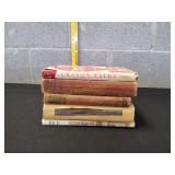 (5) Vtg Hardback Books