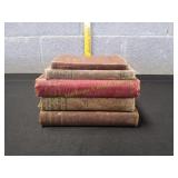 (5) Vtg Hardback Books