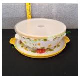 Temp-tations Pumpkin Patch 10" Bundt Pan w/Platter