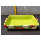 Temp-tations Figural Floral Rectangle Baking Dish