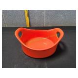 Rachael Ray 1.5qt Orange Stoneware Casserole Dish