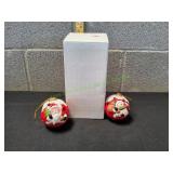 Santa & Snowman Ornaments