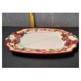 Holiday Ribbon Bico China Serving Platter