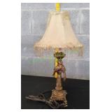 20" Vtg Regency-Style Figural Lamp w/ Shade