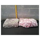 (2) Throw Blankets