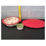 Temp-tations Cherry Jubilee 9" Pie Baking Dish