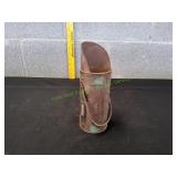 Vtg Copper & Brass Fireplace Match Holder