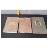 (3) Vtg College Yearbooks