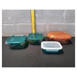 4pc Lock & Lock Storage Containers