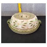 Temp-tations Old World 10" Bundt Pan w/ Platter