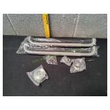 18" Anti Slip Shower Grab Bars, Brushed Nickel