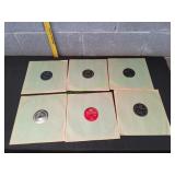 (6) 78 RPM Records