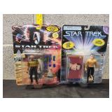 (2) Star Trek Action Figures