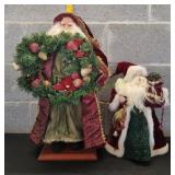 Santa Tree Topper w/ Santa Figure